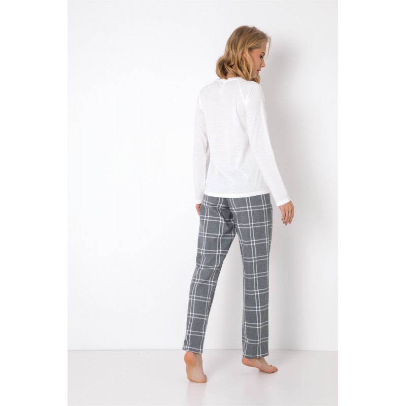 Aruelle Women's Romy Plaid Pants Cotton Pyjama Set