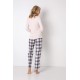 Aruelle Women's Noa Pyjama Set With Plaid Pants 