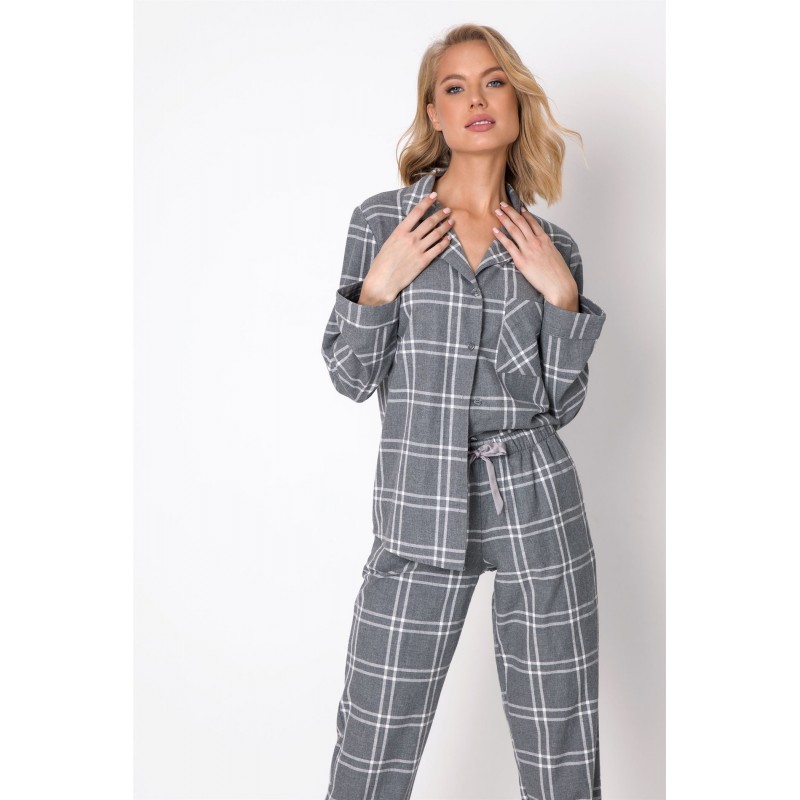 Aruelle Women's Tyra Plaid Buttoned Pyjama Set