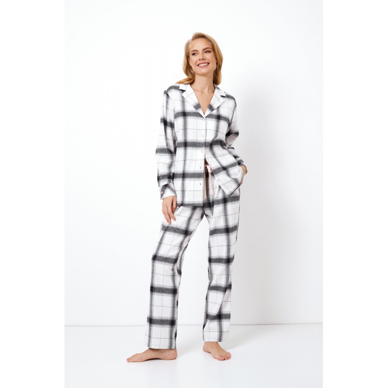 Aruelle Women s Buttoned Cotton Pajamas Catalina