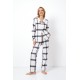Aruelle Women s Buttoned Cotton Pajamas Catalina
