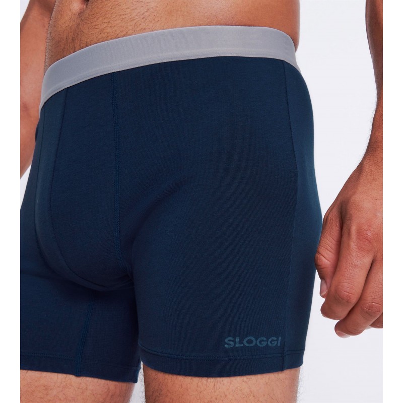 Sloggi  Men s Cotton Boxers Go Abc 2.0 H Short 2 Pack