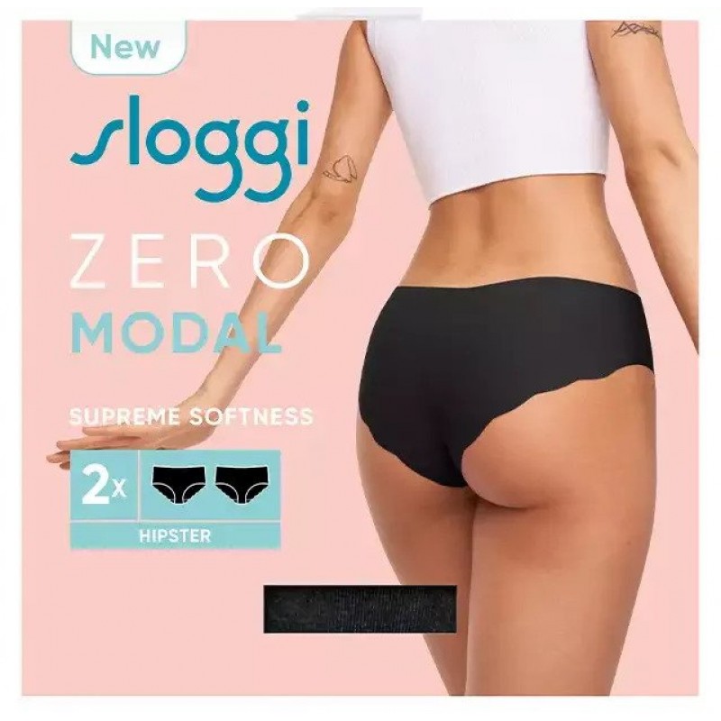 Sloggi  Women s Hipster Invisible Zero Modal Slip 2.0 2 Pack