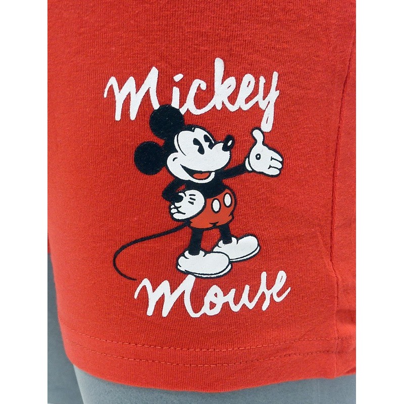 Admas Disney Ανδρικό Μπόξερ Βαμβακερό Με Σχέδιο Mickey Mouse & Δώρο Κούπα Με Λογότυπο