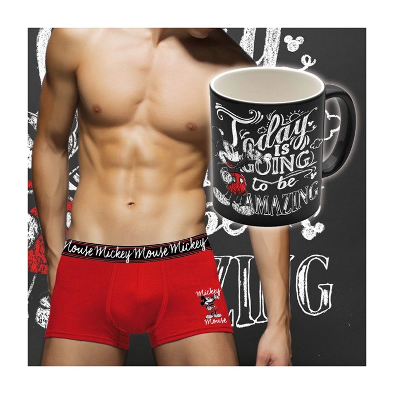 Admas Disney Men s Cotton Boxer Mickey Mouse 