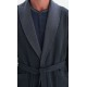 Dagi Men's Short Robe With Tie Belt