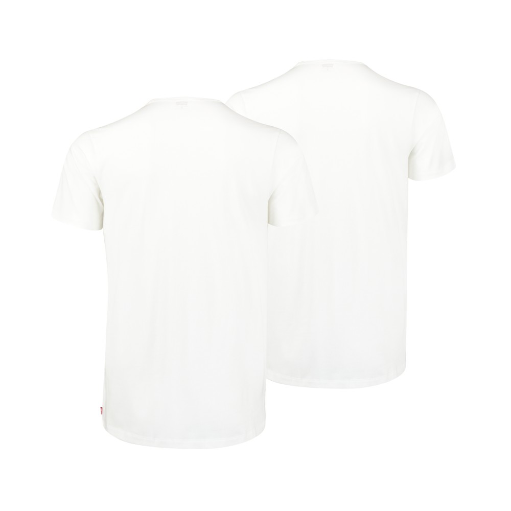 Levis Men s Cotton T-Shirts Solid Crew Neck 2 Pack