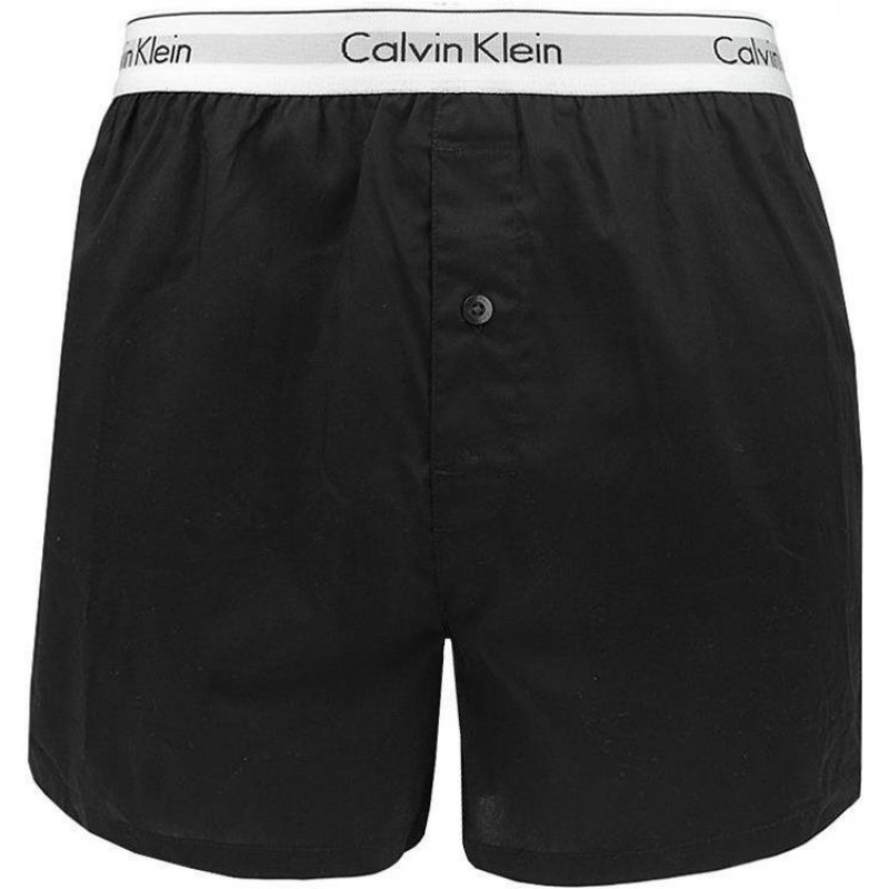 Calvin Klein Ανδρικό Μπόξερ Σε Φαρδιά Γραμμή Από Βαμβακερή Ποπλίνα Σετ 2 Τεμάχια BHY