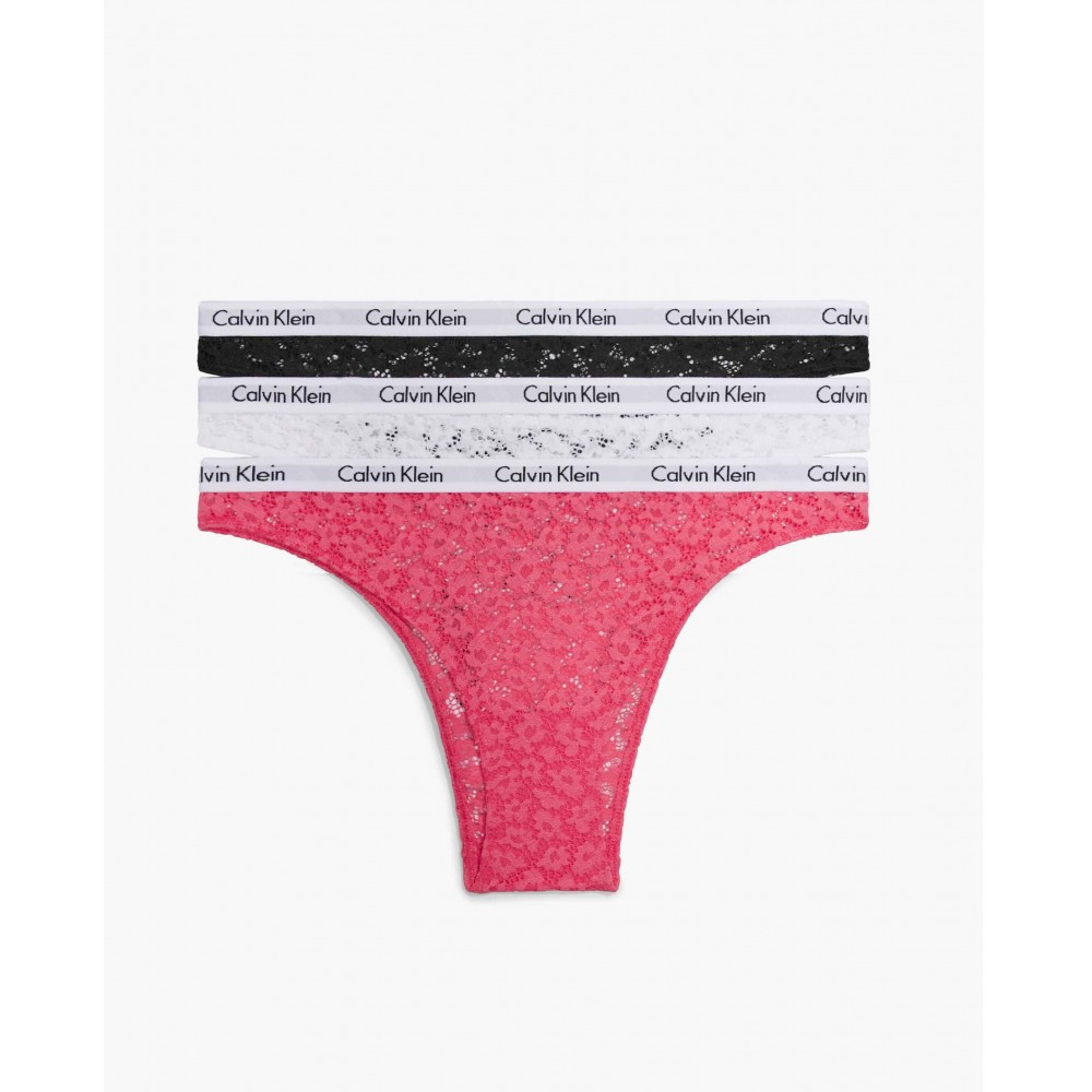 Calvin Klein Γυναικείο Μαγιό Slip Με Κορδόνια Tie Bikini Animal Print