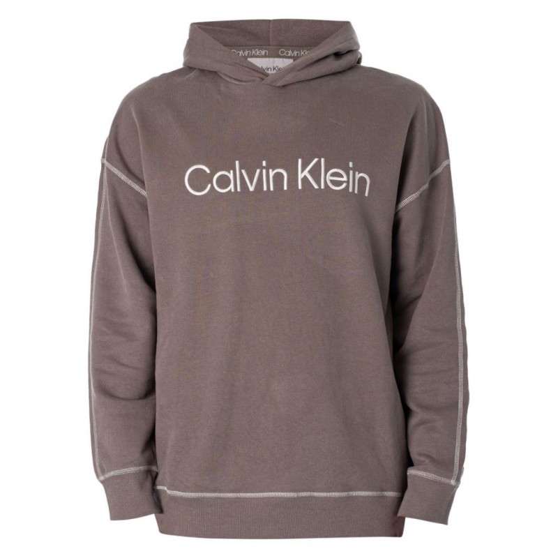 Calvin Klein Ανδρικό Φούτερ Hoodie Με Κουκούλα Μονόχρωμο