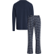 Calvin Klein Ανδρική Πυτζάμα Βαμβακερή Με Υφασμάτινο Παντελόνι Logo