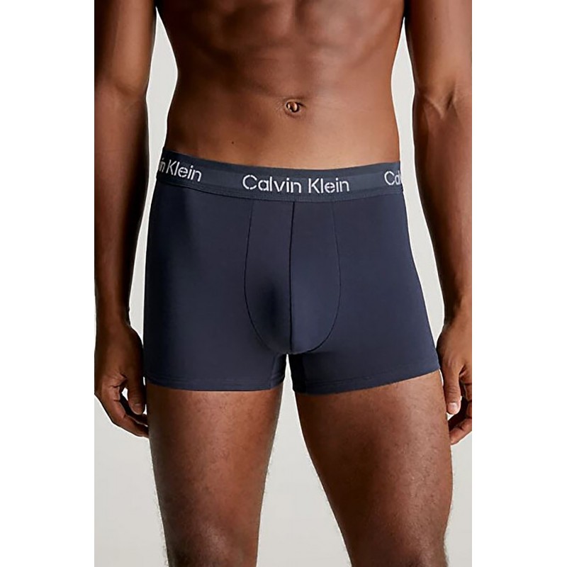 Calvin Klein Ανδρικό Μπόξερ Σε Σετ 3 Τεμάχια Stencil Logo Cotton Stretch