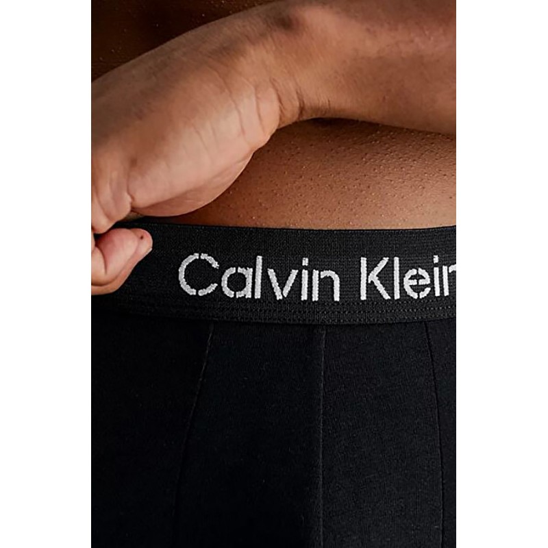 Calvin Klein Ανδρικό Μπόξερ Σε Σετ 3 Τεμάχια Stencil Logo Cotton Stretch