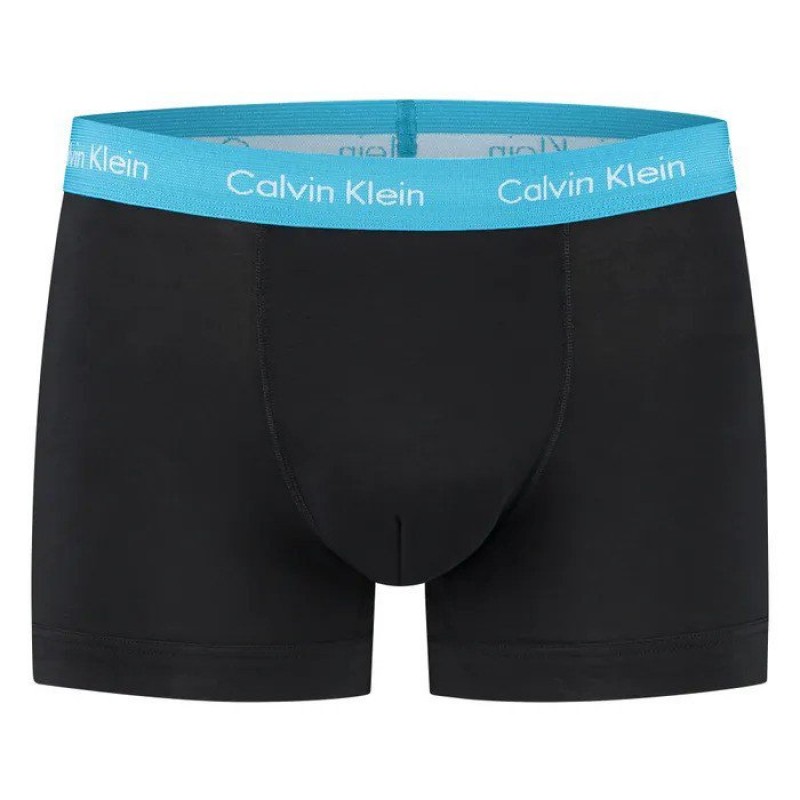 Calvin Klein Ανδρικό Μπόξερ Με Πόδι & Χρωματιστά Λάστιχα Σετ 3 Τεμάχια N22