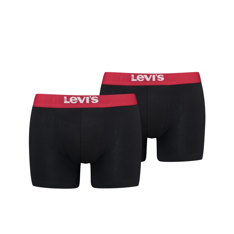 Levi's Men s Super Soft Organic Cotton Boxer Solid 2 Pack