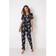Aruelle Women s Pajamas With Buttons Rosalie Design