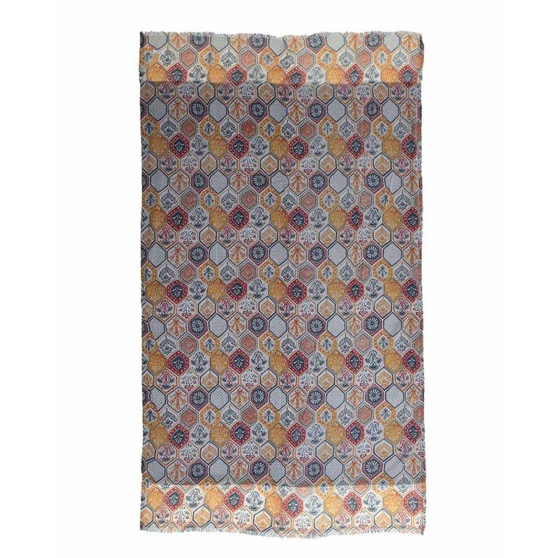 Ble Beach Towel Double Face With Patterns 100X180