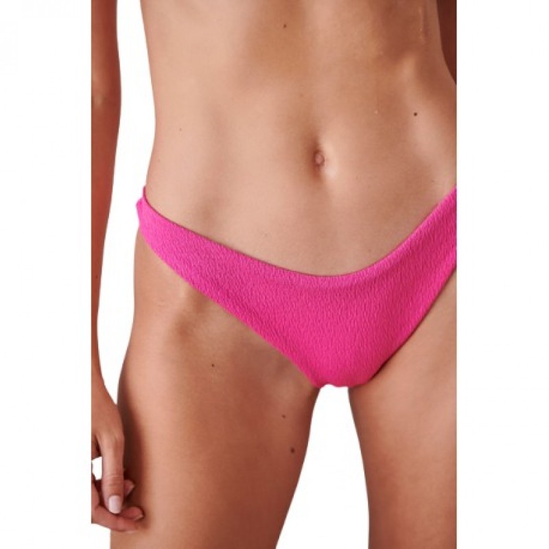 Blu4U Women's "Scrunchies Solids" Solid Color Bikini Bottom