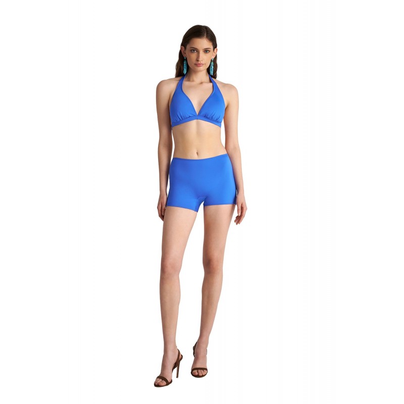 Blu4u Women s Swimwear Bottom Shorts Solids Blue Royal