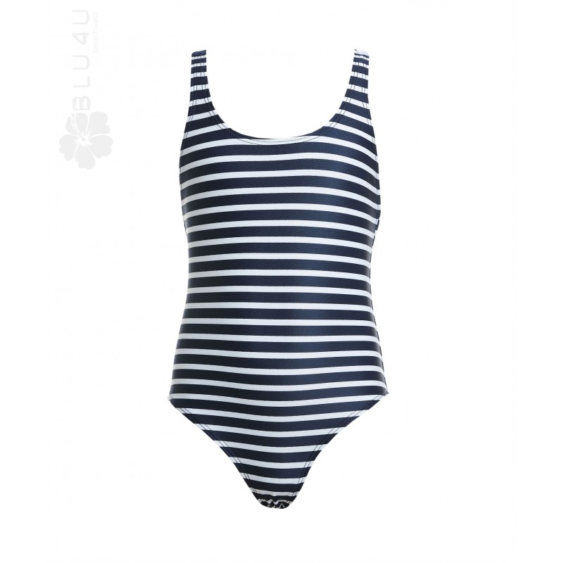 Blu4u Girls  Swimsuit One Piece Stripe Design