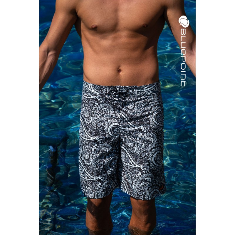 Bluepoint Men s Long Swimwear Trunk Boho Male