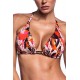 Bluepoint Women s Swimsuit Triangle Double face Tropical Chaos