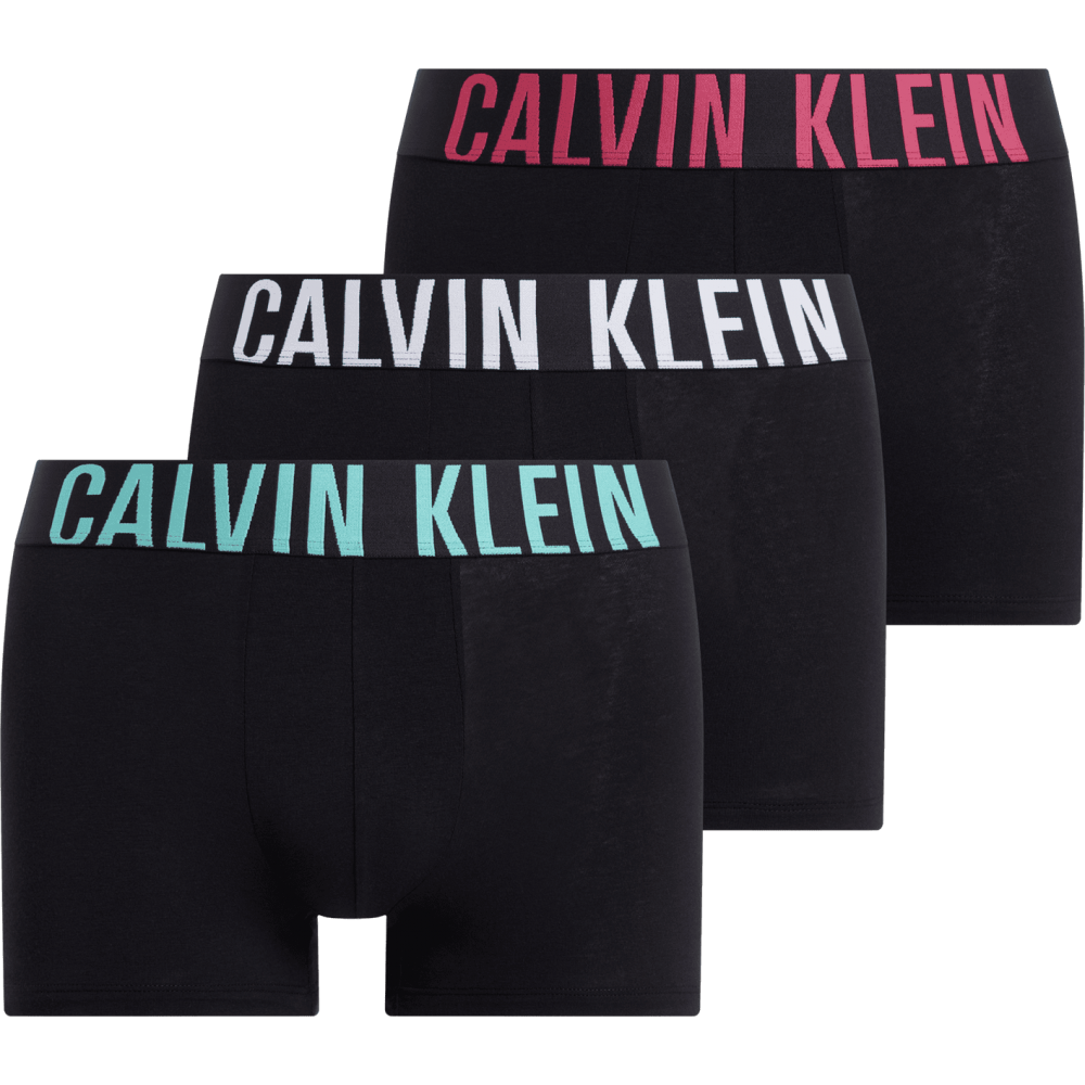 Calvin Klein Ανδρικό Μπόξερ Βαμβακερό Με Φαρδύ Λάστιχο & Logo Σετ 3 Τεμάχια