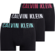 Calvin Klein Ανδρικό Μπόξερ Βαμβακερό Με Φαρδύ Λάστιχο & Logo Σετ 3 Τεμάχια