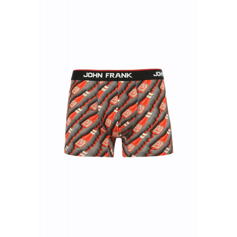 John Frank Men s Boxer With Ketcup Pattern