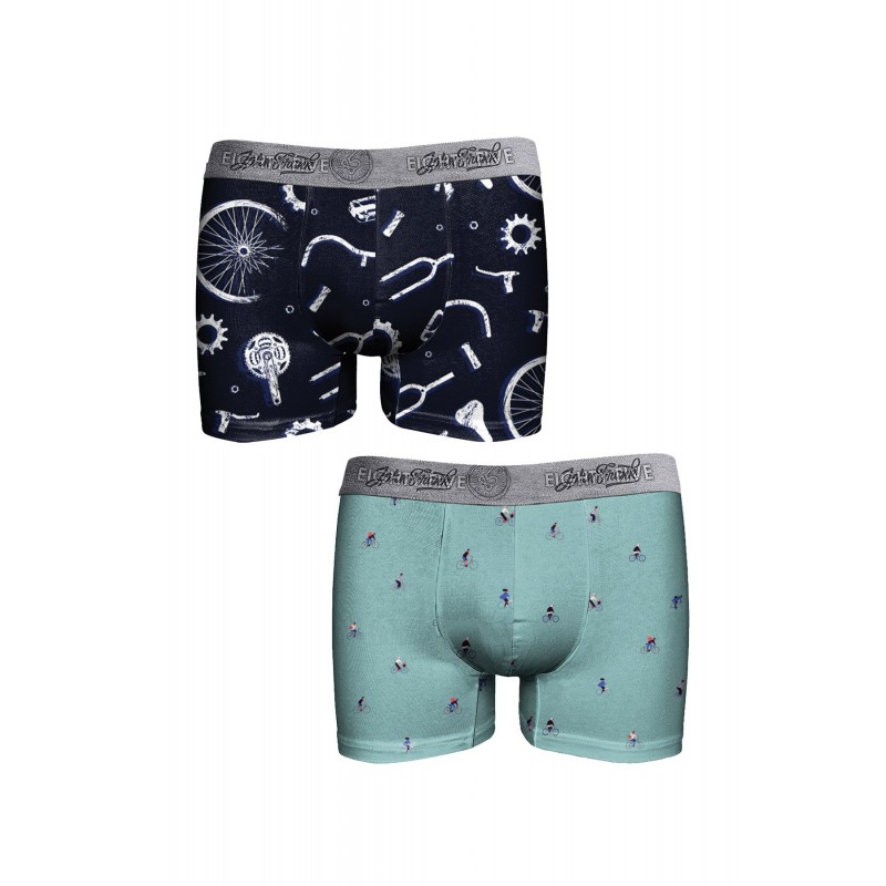 John Frank Eighty Five Men s Boxer 2 Pack With Pattern