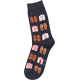 Me We Ανδρική Κάλτσα Βαμβακερή Με Σχέδιο Παπούτσι-Πουκάμισο