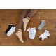 Me We Γυναικεία Βαμβακερή Ημίκοντη Κάλτσα Με Σχέδιο Smile Σετ 2 Τεμαχίων