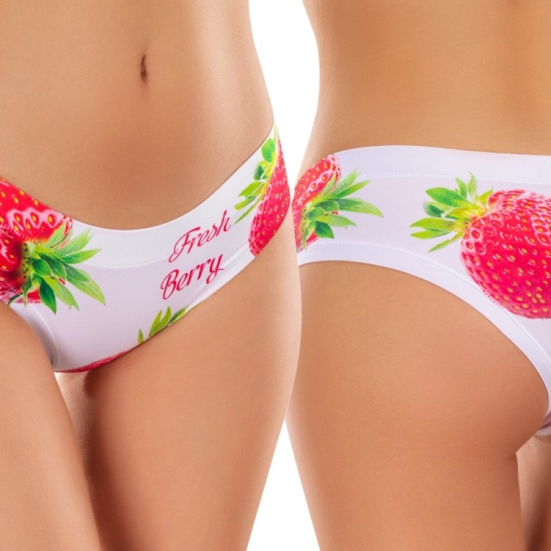 MeMeMe Women s Invisible Slip Summer Strawberry Design