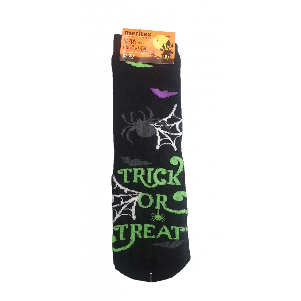 Meritex Kids Slippers Socks Trick Or Treat Halloween