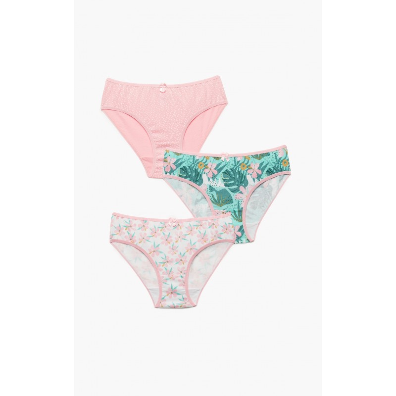 Children's Briefs WALK Set of 2 pieces From Bamboo  Coral/Grey