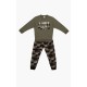 Minerva Kids Limit Less Boys’ Camo Pants Pyjama Set 