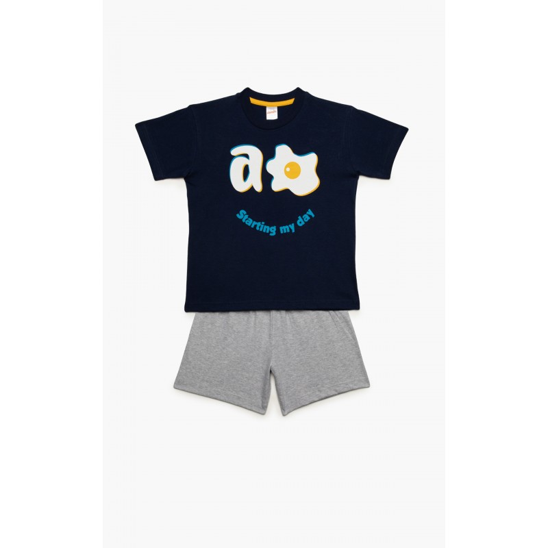 Minerva Boy s Short Pants Pajamas Escape Design