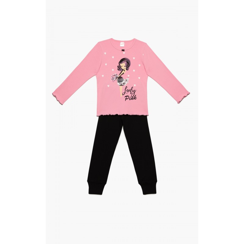 Minerva Kids Lovely Girls’ Pyjama Set