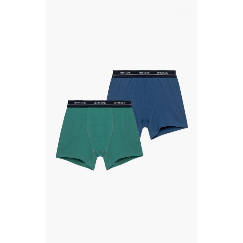 Minerva Boy s Cotton Boxers 2 Pack Department Design