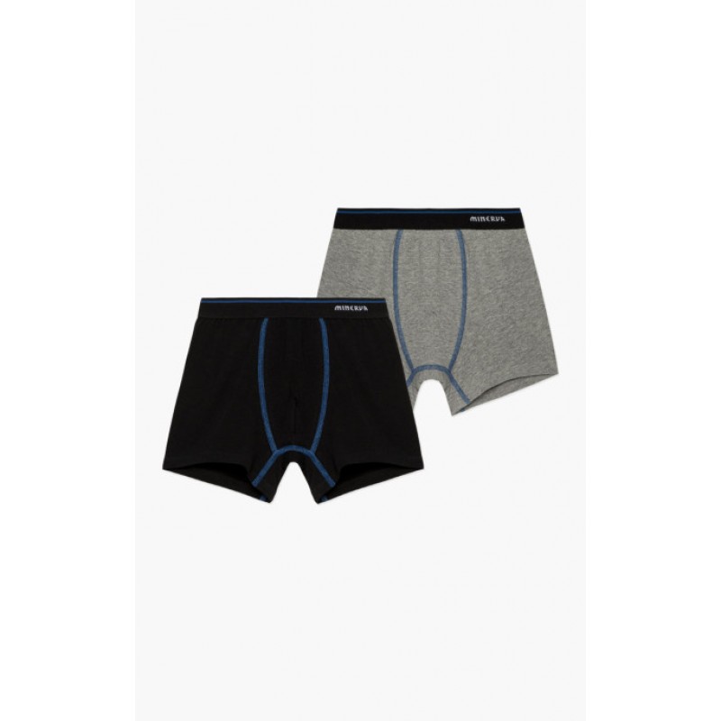 Minerva Boy s 2 Pack Cotton Boxers