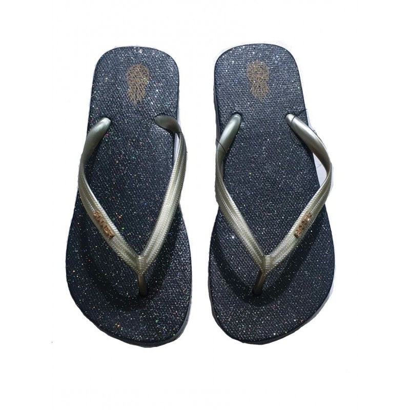 Sinner Women's Glitter Flip Flops