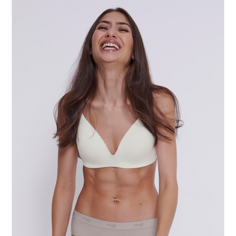 Sloggi Women s Cotton Wireless Bra Go Casual P