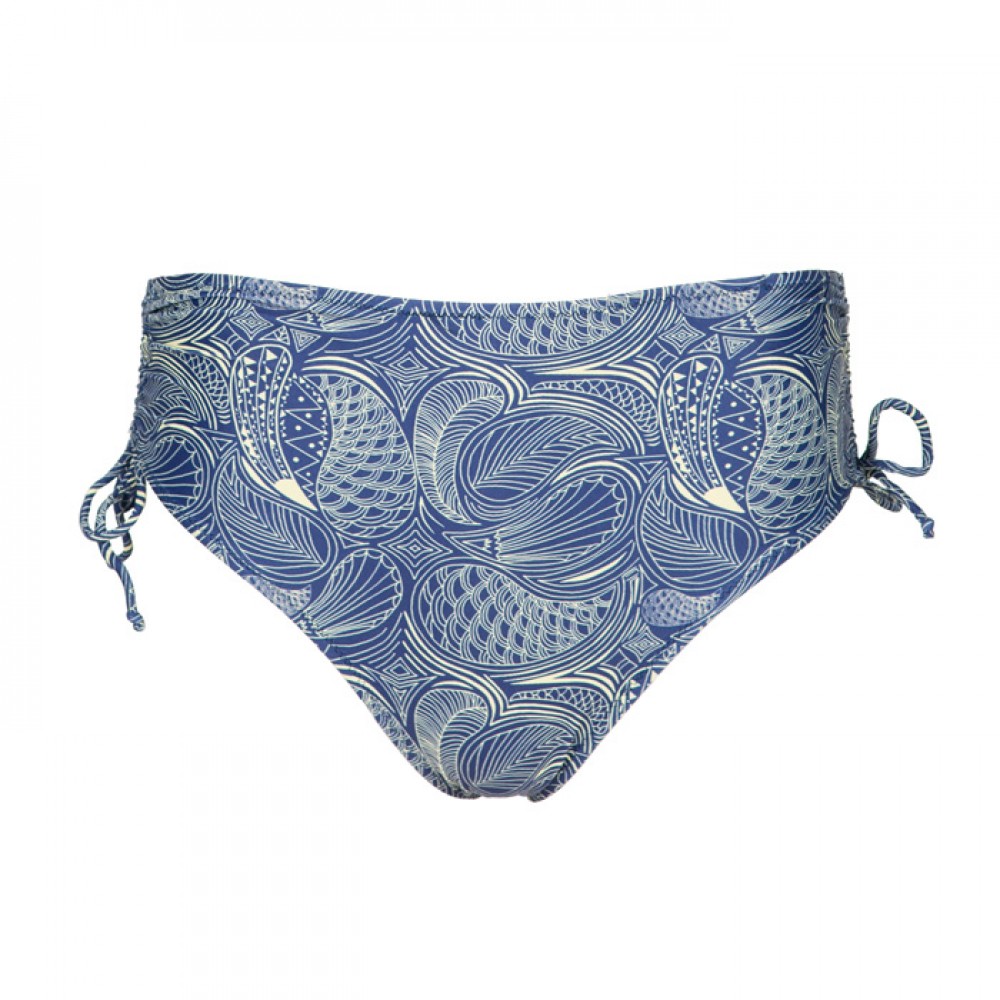 Solano Women's Floral Bikini Bottom With Drawstring
