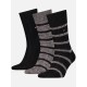 Tommy Hilfiger Ανδρικές Κάλτσες Βαμβακερές Με Σχέδιο Ρίγες Σετ 3 Τεμάχια Σε Gift Box