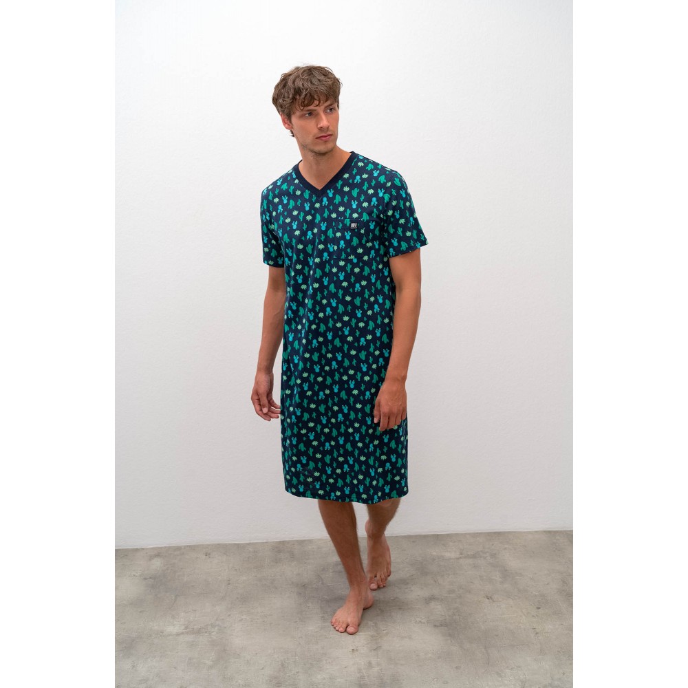 Men's Vamp Pyjamas With Printed Blouse