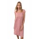 Vamp Women s Sleeveless Micromodal Nightdress With Lace Details