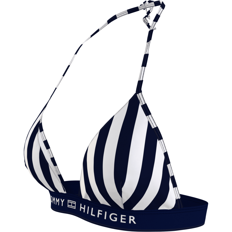Women's Triangle Striped Swimsuit Tommy Hilfiger