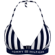 Women's Triangle Striped Swimsuit Tommy Hilfiger